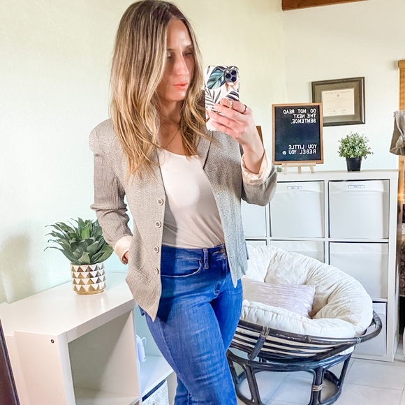 Vintage CI Express Long Sleeve Button Up Blazer - Picture 16 of 16